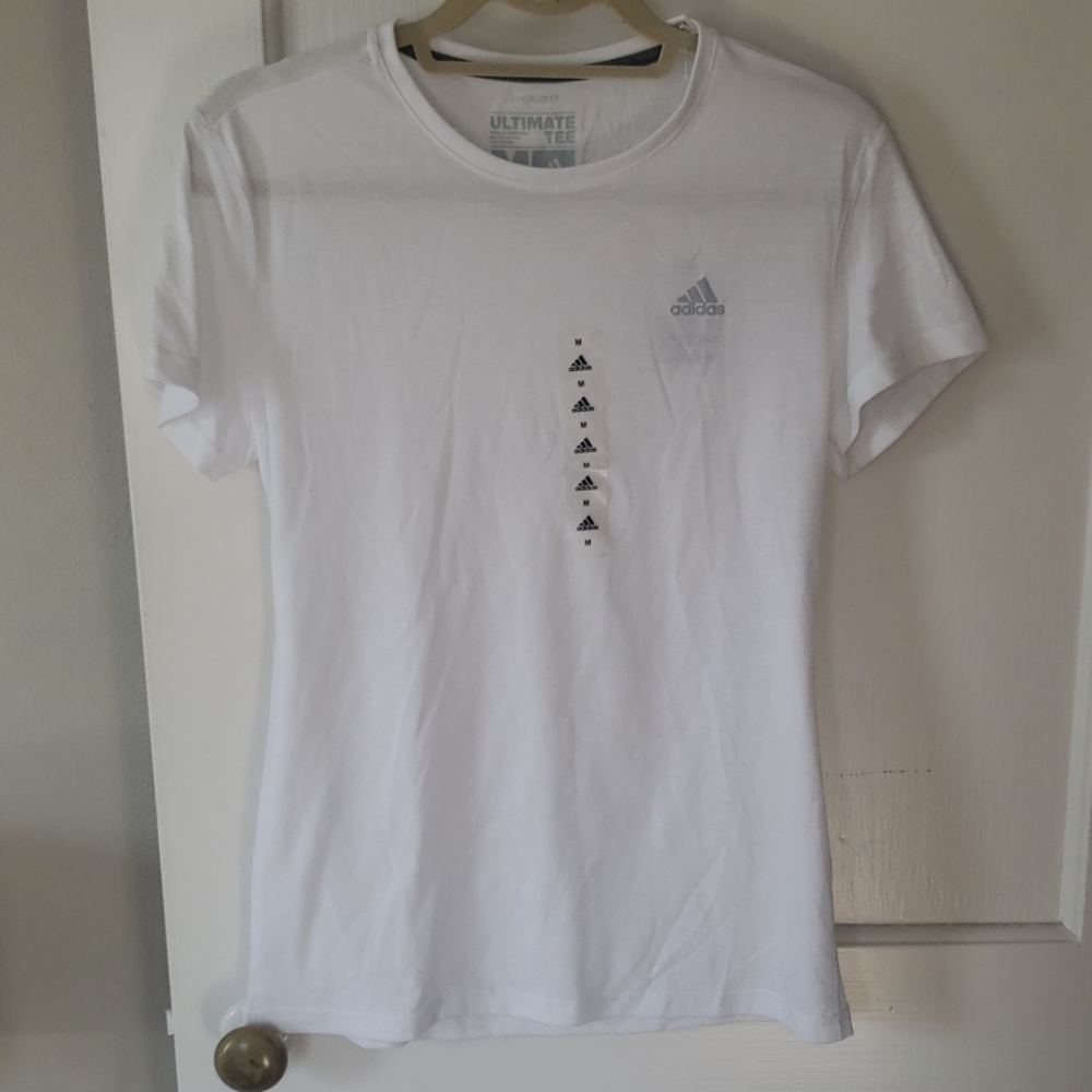 Adidas White Tshirt